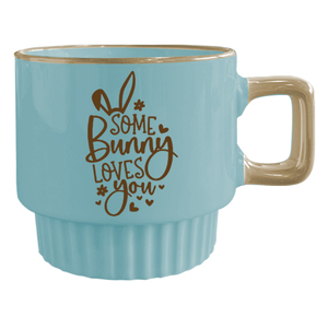 Taza de Cerámica Ecológica Azul de Primera Calidad para Uso Doméstico, Regalos Empresariales de Pascua, del Fabricante y Proveedor - Product Image 4