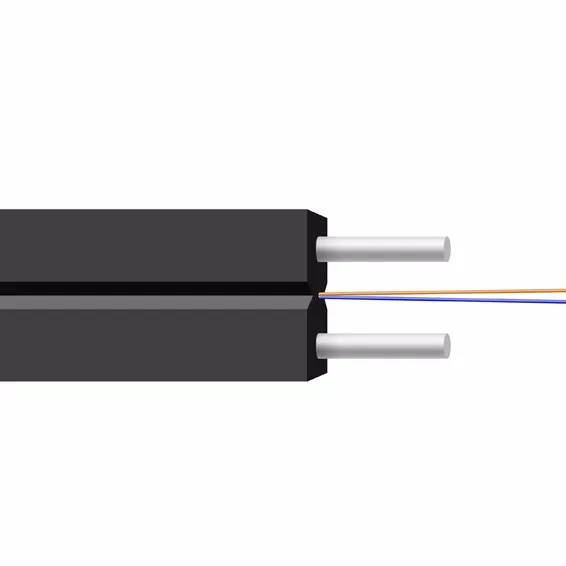 Anatel FTTH Single mode G652 G657 1/2/4 Core Fiber Optical/optic drop Cable Factory Price