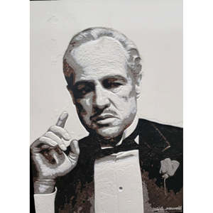 Il Padrino Hueforge Edizione Arte Murale 3D - Product Image 1
