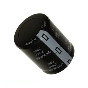 Condensateur traversant (TH) en aluminium 470 µF 20 % 350 V SNAP TH EET-UQ2V471KA - Product Image 1
