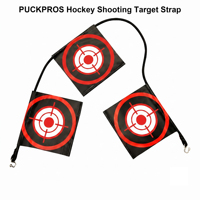 Cible de tir de hockey suspendue avec sangle, logo personnalisé, haute qualité, accessoire d'entraînement de hockey sur glace, vente en gros OEM
