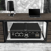 Mini PC Intel N5105 Quad Core DDR4 5 Port LAN D-sub DB9 Soft Router Sistem Keamanan Siber Firewall Sistem Komputasi Terintegrasi