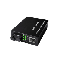 Convertisseur de média fibre optique Gigabit RJ45 A/B, convertisseur optique Netlink monomode 10/100/1000M 20 KM, vente chaude