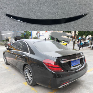 <span class=keywords><strong>Spoiler</strong></span> Stile AMG per <span class=keywords><strong>Mercedes</strong></span> W222 Classe S S63, Alettone Posteriore per Baule in ABS per S300 S350 S400 S500 S550 S63 Berlina 4 Porte 2014-2020 - Product Image 3