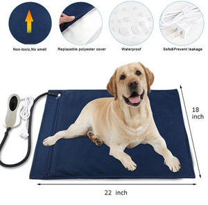 Электрическая грелка для домашних животных с автоматическим отключением-30*60 см безопасное нагревательное одеяло для помещений - Product Image 6