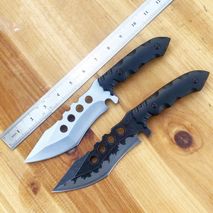 Cuchillo de Bolsillo Táctico Tracer de Alta Calidad, Hoja de Acero Inoxidable, Punta de Gota, Personalizable, OEM, Funda de Plástico y Cuero - Product Image 6