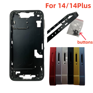 Vỏ máy <span class=keywords><strong>iPhone</strong></span> 14, 14 Plus, 15 Promax kèm phụ kiện + khung khung giữa + khay SIM + các nút bên hông + cụm vỏ lưng - Product Image 6
