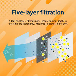<span class=keywords><strong>Extracteur</strong></span> de fumée à forte aspiration pour imprimante DTF, <span class=keywords><strong>d</strong></span>écoupeuse laser et graveur, collecteur de fumée, purificateur <span class=keywords><strong>d</strong></span>'air industriel portable - Product Image 4