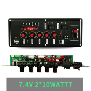 Altoparlante JLH-702 AMP 7.4V <span class=keywords><strong>BT</strong></span> 2*10WATT carrello altoparlante scheda amplificatore Radio Usb modulo Mp3/scheda - Product Image 3