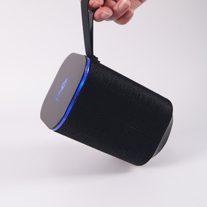 Portable <b>Speaker</b> With Colorful <b>Led</b> Light Rechargeable Battery Button Control Plastic Cabinet Handheld Design - Product Image 2
