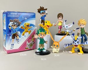 Nuevo Producto: Set de Figuras de Anime de Bebés, Taichi Yagami, <span class=keywords><strong>Agumon</strong></span>, Gabumon, Modelo Coleccionable, Muñeco Decorativo - Product Image 4