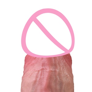 Extensor de Pene de Silicona NNSX, Pene Hueco de Alta Elasticidad con Venas Realistas, Dildo Hueco, Ropa Interior, Juguetes Sexuales, Condón Reutilizable para Hombres - Product Image 6