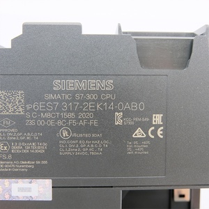 Controlador PLC Simatic S7-300 Logo 6ES7317-2EK14-0AB0, Precio del PLC y Controlador Dedicado Siemens Simat - Product Image 1