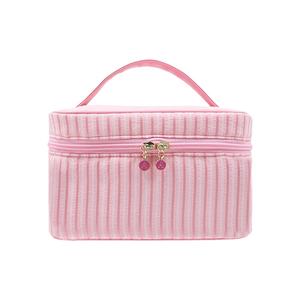 Grande Capacité Portable Voyage Cosmétique Maquillage Sac Multifonctionnel Simple Conception Fermeture À Glissière Matériel vente chaude En Gros - Product Image 5