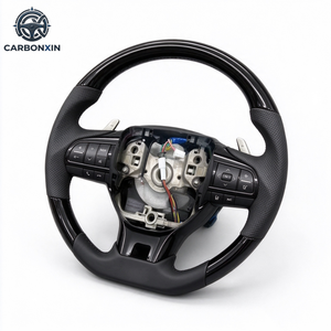 Volante Deportivo de Cuero de 49 mm con 4/3 Radios para Camry/Corolla/Rav4/Prius/Yaris/4Runner/Alphard/Lexus - Product Image 3