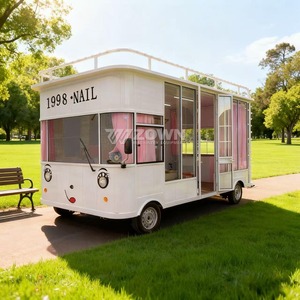 ZOWN Customized Electric Traction Drive Mobile Street Food Trailer Customizable Color Size Equipment 2-Year Warranty Outdoor - Product Image 5