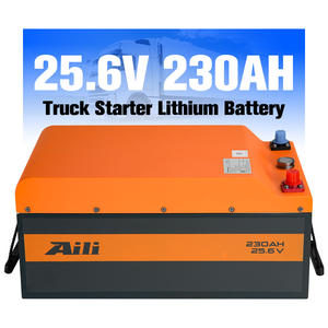 Batería de Litio para Camiones de Trabajo Pesado, Batería Bluetooth Lifepo4 de Alta Capacidad, Paquete de Baterías de Iones de Litio de 25.6v 230ah - Product Image 1