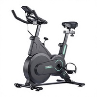 Vélo d'exercice intelligent à résistance automatique en acier 2026 pour salle de sport à domicile avec affichage LCD silencieux à aimant, conception écologique