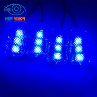 Éclairage intérieur LED pour voiture, haute luminosité, Possbay 5V, 4 pièces, éclairage ambiant LED contrôlé par application