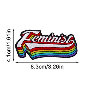 Patch brodé thermocollant Girl Power pour la décoration de chapeaux, vêtements et sacs - Product Image 2