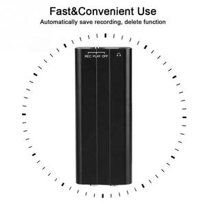 8GB ghi âm kỹ thuật số Mini USB MP3 <span class=keywords><strong>Player</strong></span> trong bút phong cách vật liệu nhựa Hỗ trợ định dạng <span class=keywords><strong>WAV</strong></span> - Product Image 2