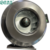 OEM ODM Beiaole 220V Feuchtigkeitsbeständiger Vibrationsarmer Metall-Rohrventilator
