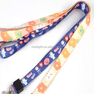 Cordones <span class=keywords><strong>de</strong></span> poliéster personalizados Impresión a todo color Correas para el cuello con logotipo Llavero personalizado con tarjeteros Fábrica <span class=keywords><strong>de</strong></span> aprobación <span class=keywords><strong>de</strong></span> <span class=keywords><strong>Disney</strong></span> - Product Image 3