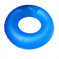 BMJ Macaron Bouée de natation gonflable épaisse en PVC fluorescent, respectueuse de l'environnement, pour adultes (hommes et femmes)