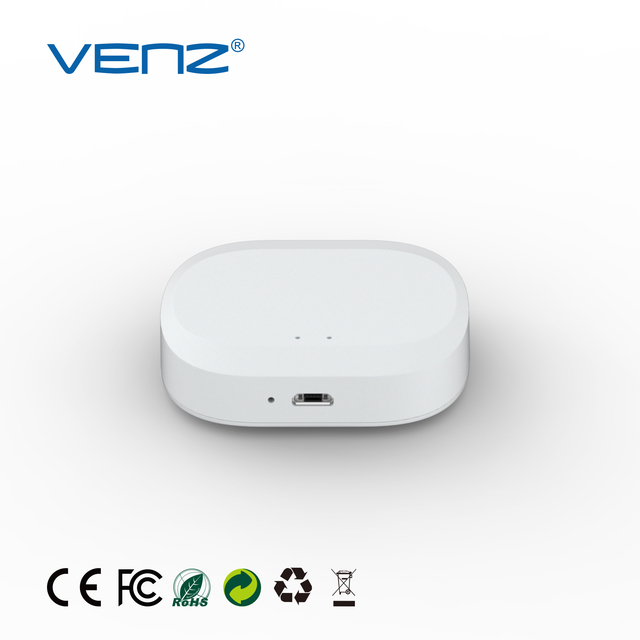 Tuya Zigbee 3.0 Mini Gateway Hub Smart Home App Control WiFi 4G UL94 V-2 Flame Retardant ABS 1M USB Power Source