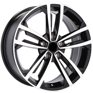 Cerchio in Alluminio JZB OEM Nuovo 17 Pollici 5x112 Finitura Nera Larghezza 9J Design Multirazze per Golf VIII <span class=keywords><strong>T</strong></span>-<span class=keywords><strong>Roc</strong></span> Touran B8 B9 - Product Image 4