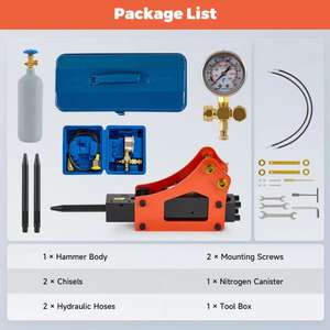 סוג עליון מיני מחפר פטיש הידראולי מפסק מיני מחפר - Product Image 6