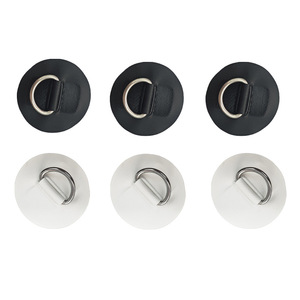 Hebilla de seguridad con anillo en D de 6 cm, parche de PVC negro para almacenamiento de tablas de surf inflables, kayaks y paddleboards - Product Image 4