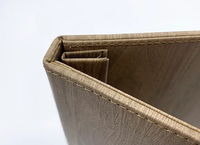 Portamenús de Restaurante al por Mayor, Carpeta de Menú de Alta Calidad, Tamaño A4 A5, Carpetas de Menú con Aspecto de Madera y Encuadernación con Tornillos