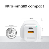 Adaptor Daya Tipe-C Pengisian Super Cepat 20W PD 3.0 dengan Output 5v/3a Perlindungan Tiga Lapis Garansi 12 Bulan