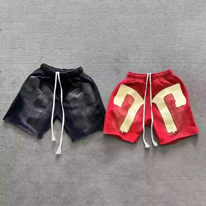 Acid Wash Sun Faded Distressed Vintage Hoodie and Sweat Shorts Custom Full Zip up Hoodie Shorts Set for Men Acid Wash Sun Faded Distressed Vintage Hoodie and Sweat Shorts Custom Full Zip up Hoodie Shorts Set for Men