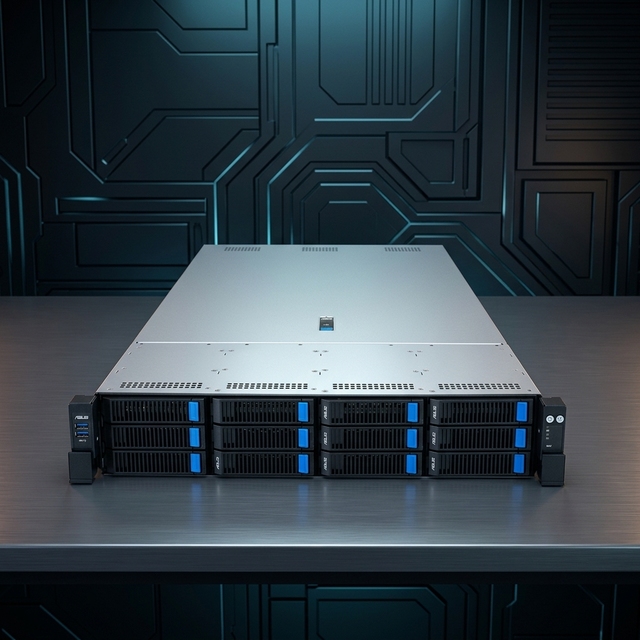 2U GPU Rack Server RS720A-E12-RS12 Dual EPYC 12 Bay DDR5 AI HPC Workstation