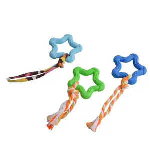 Игрушки для домашних животных Прямая поставка от производителя Китай Саймона Кошка Собака зубной щетки секс-игрушки для взрослых жевать веревки из термопластичной резины, игрушка