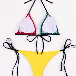 ชุดว่ายน้ำบิกินี่ทรงเรโทรสำหรับผู้หญิงไซส์พลัส ยี่ห้อ OUTPACE แบบ 2 ชิ้น พร้อมบราดันทรง ลดราคา - Product Image 2