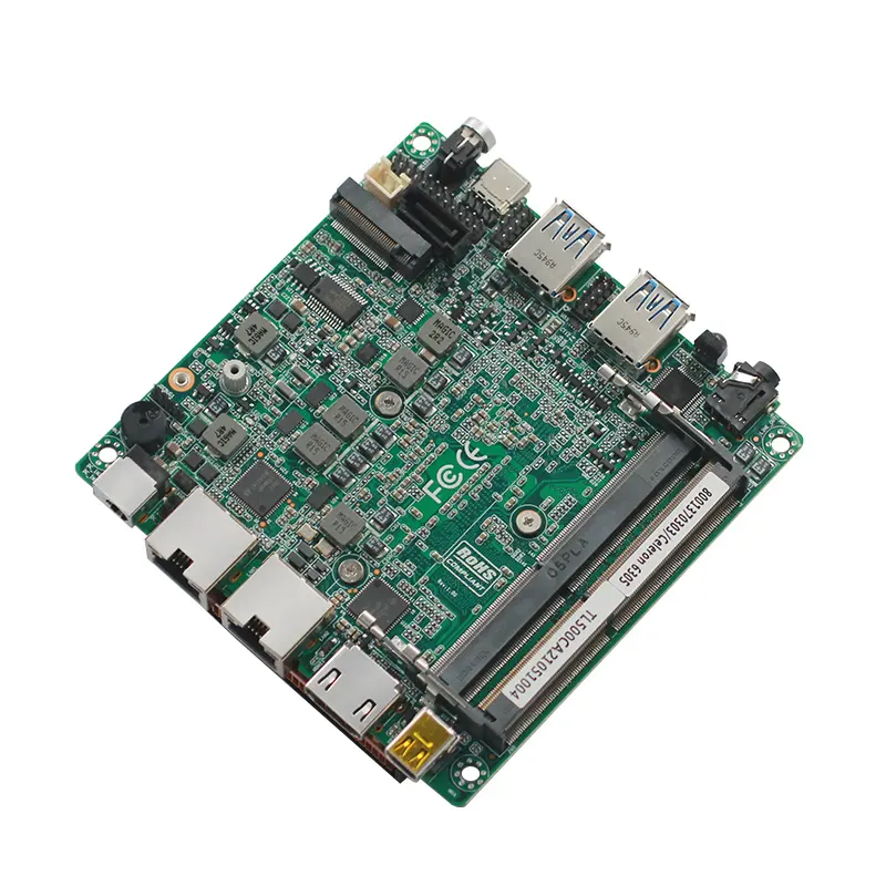 2021 Newest NUC tiger lake processor I7 1165G7 industrial motherboard 10*10cm for mini pc