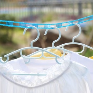 Épaissi, coupe-vent, voyage en plein air, pas besoin de perçage, <span class=keywords><strong>corde</strong></span> suspendue extensible de 5 m, <span class=keywords><strong>corde</strong></span> à linge antidérapante - Product Image 5