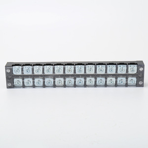 Guan Yang Terminal Block TB-45A/12P 45A <b>Copper</b> Screw Type 12 Position Fixed Terminal <b>Strip</b> - Product Image 1