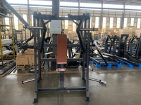 Estación de Press de Pecho Ancho Biomecánica de Acero con Brazos Independientes para un Entrenamiento Equilibrado de Pectorales y Espalda, Enfocada en la Seguridad