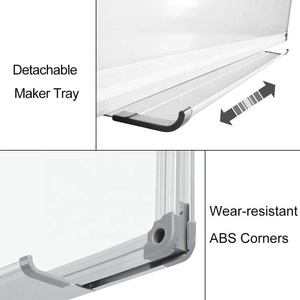 Trung Quốc Nhà sản xuất foska viết hội đồng quản trị giảng dạy văn phòng họp Treo Tường Bạc nhôm khung bảng trắng bán buôn - Product Image 4