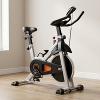 Bicicleta de Spinning Profesional Comercial para Gimnasio, con Freno de Fieltro de Lana, Modelo Cardio Master