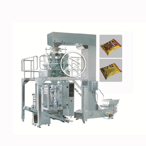 HL460KW 50-2000g Peseuse multi-têtes automatique de haute précision pour granulés et noix, avec ensacheuse pour sachets stand-up et doypack préformés - Product Image 1