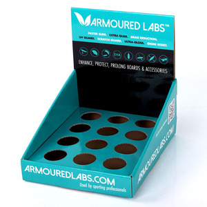 Custom riciclabile rotante pieghevole cartone espositore moderno tavolo <span class=keywords><strong>Top</strong></span> negozio al dettaglio per POP Box per profumo smalto - Product Image 1