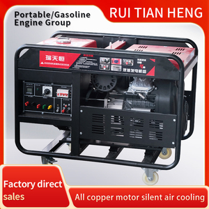 2/2 bán nóng. 5/3/4/5/6/7/8/10/12/13/15/16/20/25/30 kW/KVA sản lượng cao im lặng xách tay nhà máy Trung Quốc máy phát điện xăng - Product Image 2