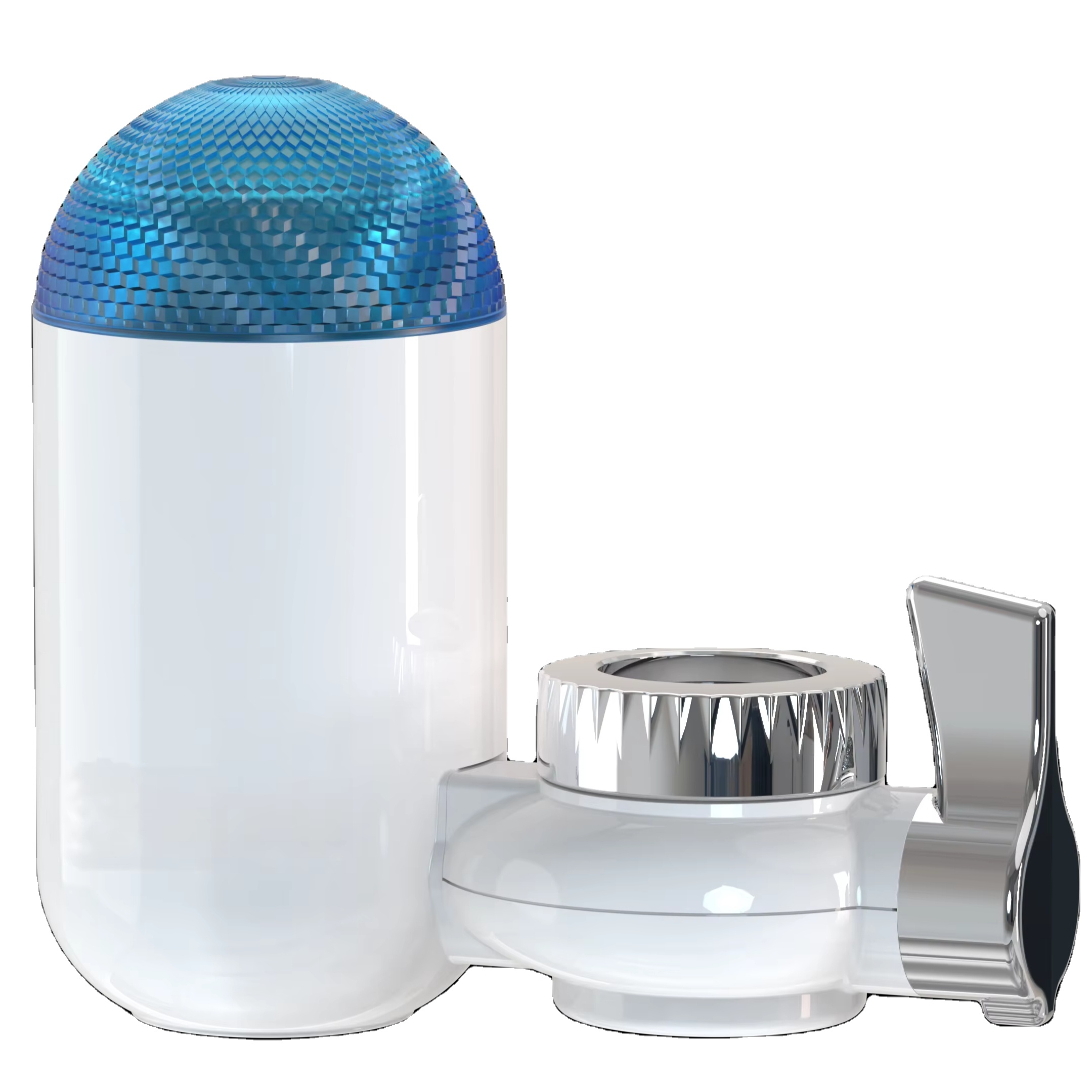 Replaceable Activated Carbon Kitchen Faucet Filter Cartridge Manual Power Portable Household Water Filter Faucet Installation