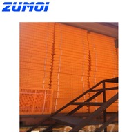 Caisse de transport ventilée en plastique avec boucle, empilable pour le transport de volailles (poulets, canards, oies, cailles, oiseaux)