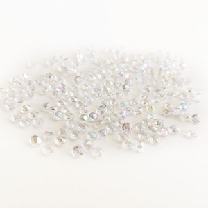 Strass en cristal 4,5 mm 4 mm, pierres rondes en vrac pour la peinture au diamant, fournitures d'artisanat - Product Image 1